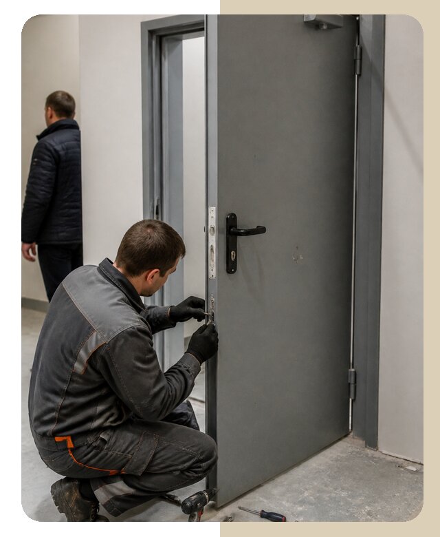 Ремонт противопожарной двери в Карталах по цене 6780 р. | ДвериЛегко-Крт