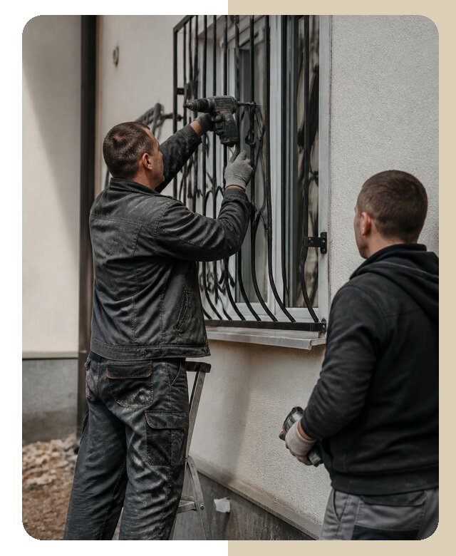 Установка наружных решеток в Карталах от 5111 р. | ДвериЛегко-Крт